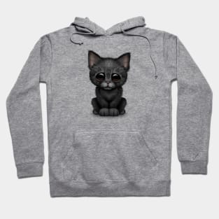 Cute Black Kitten Cat Hoodie